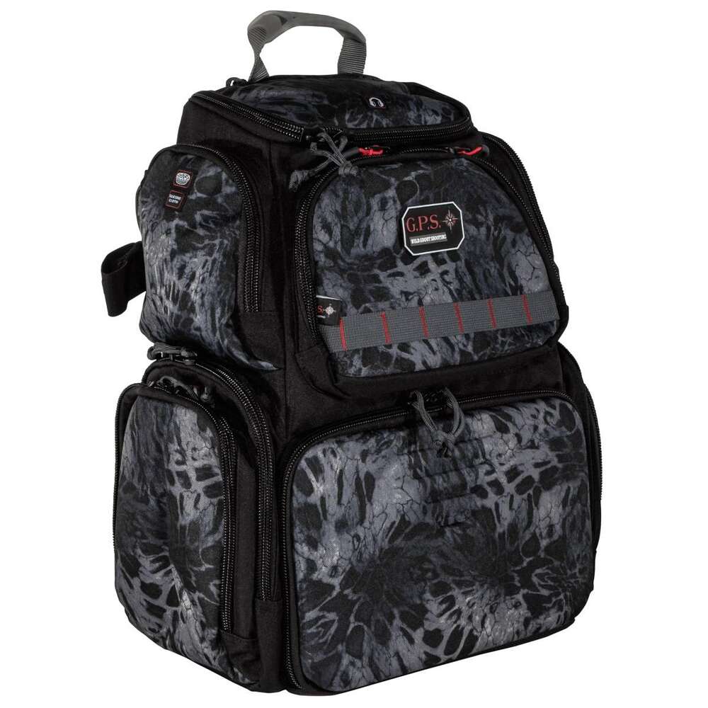 Soft Gun Cases G Outdoors Inc. Ready Series HANDGUNNER BACKPACK W  CRADLE FOR 4 HANDGUNS - PRYM1 1BLACKOUT